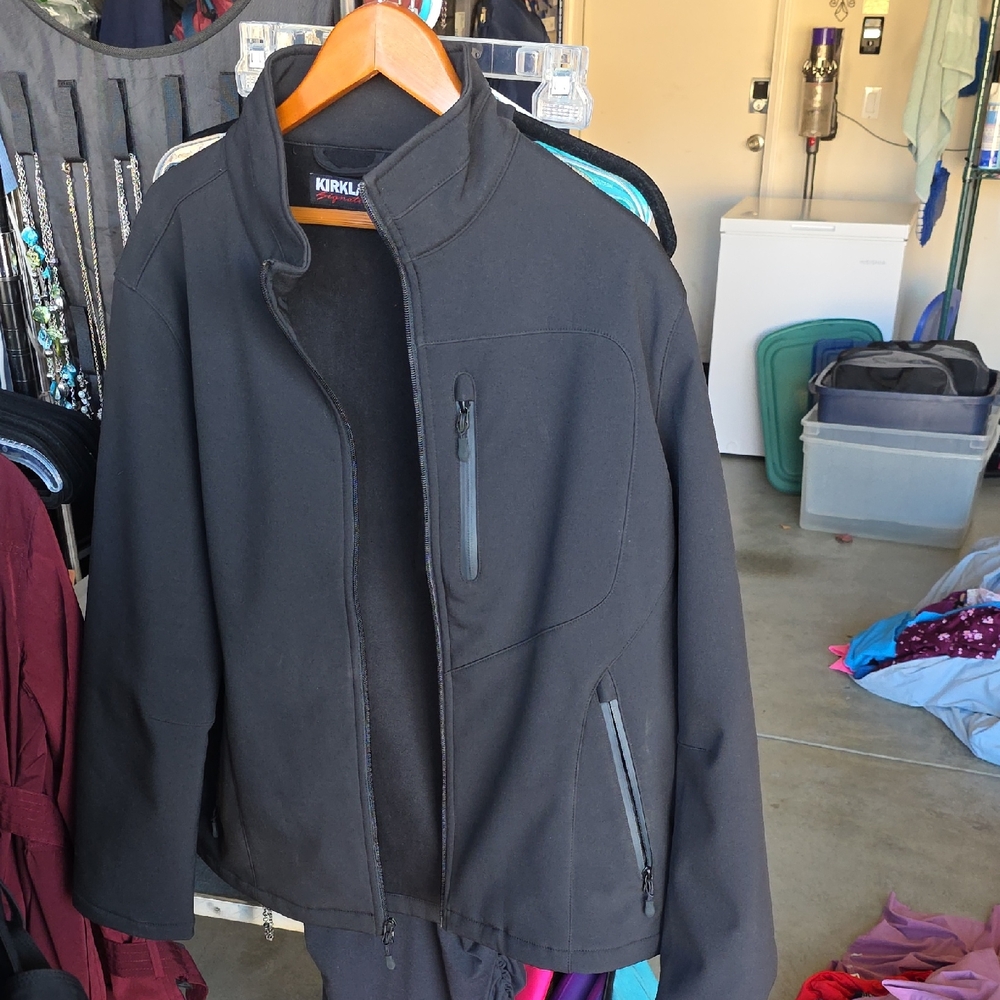 Kirkland Signature Men's Black Performance Jacket